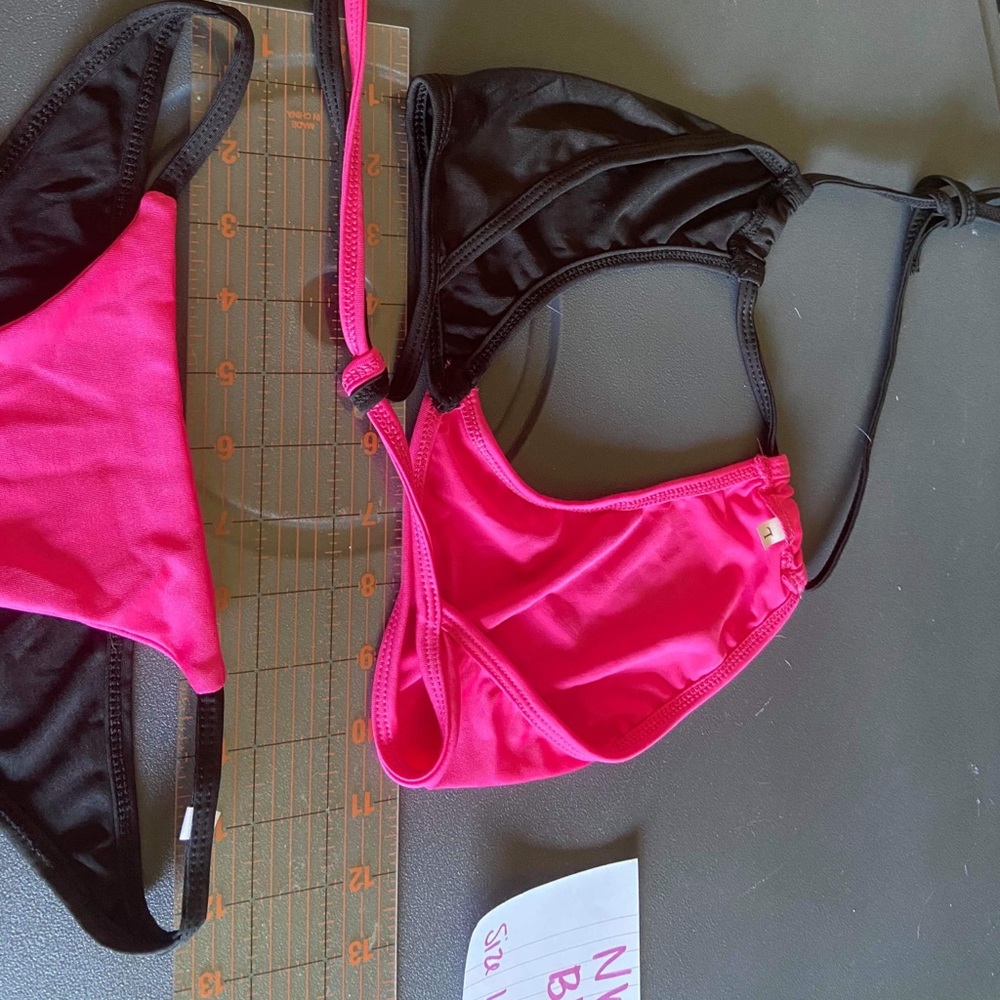 NWOT Color block Bikini